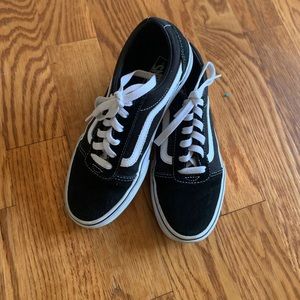 🔴Black Friday Sale🔴Girls  black and white vans